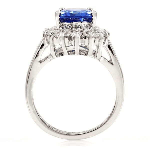 Kate Middleton's Royalty Inspired Light Sapphire Engagement Ring - 3 Carats